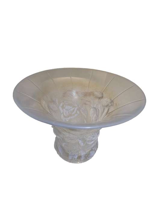 Antique Borolac glass vase