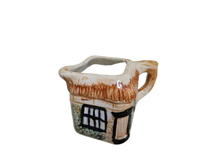 Keele Style street pottery cottage milk jug