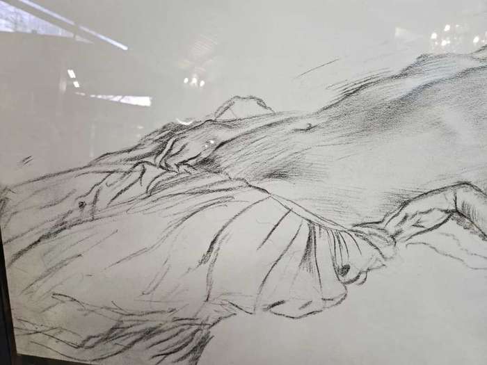 Edgar Degas print nude
