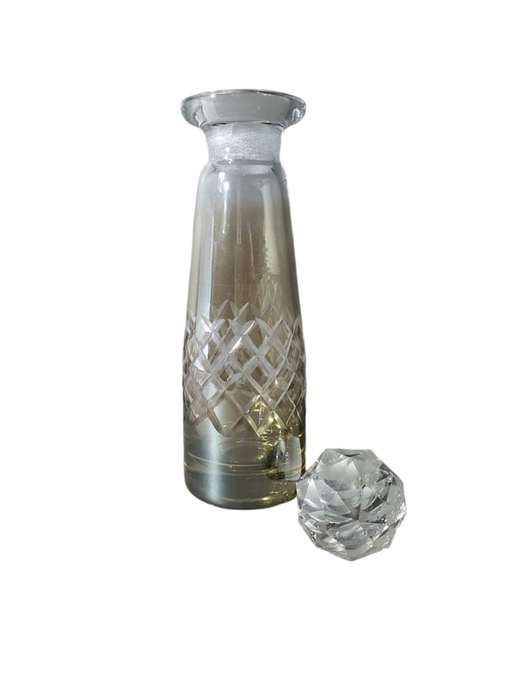 Amber Crystal Perfume Bottle