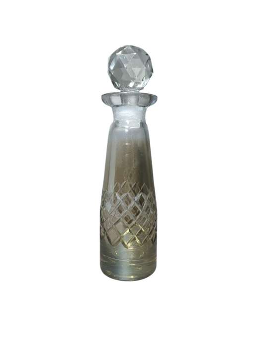 Amber Crystal Perfume Bottle
