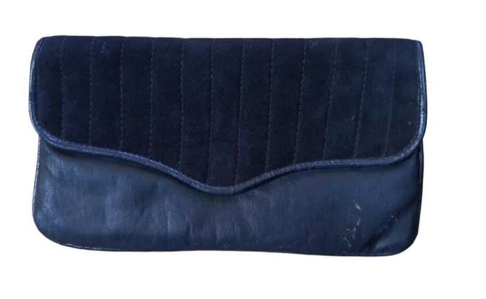 Black evening Clutch Bag