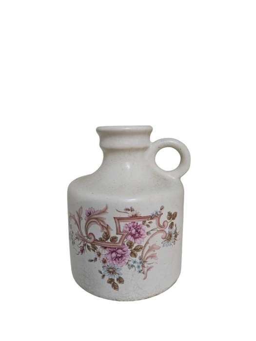 Vintage Ceramic Jar Rococo styled