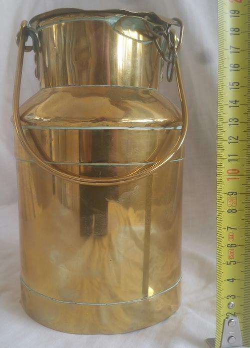 BRASS MILK URN