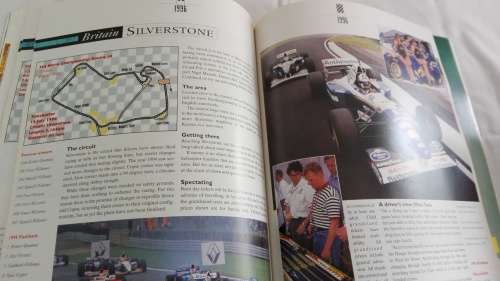 FORMULA ONE YEAR BOOK 1995 /1996  Mark Venables (includes a Chapter on South African Motorsport )