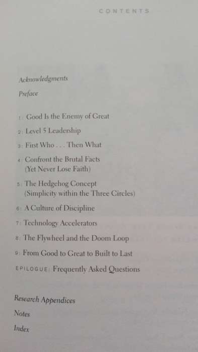 GOOD TO GREAT by JIM COLLINS Why Some Companies make the Leap..and others Don`t  business studies
