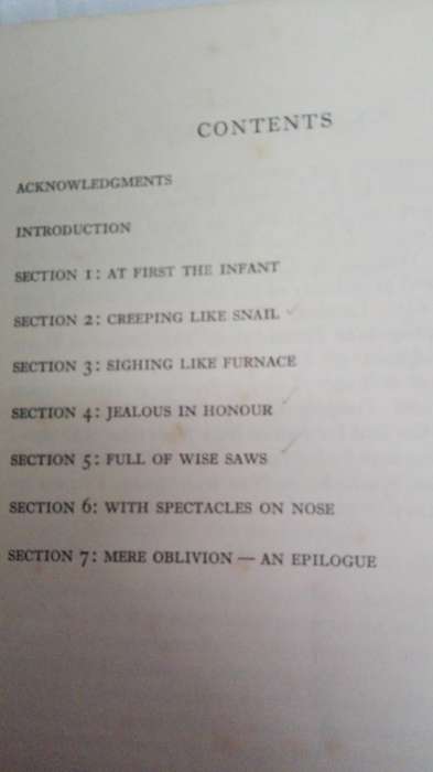 THE SEVEN AGES OF MAN An Anthology of Biography Compiled and Edited by NEVILLE NUTTALL 1961