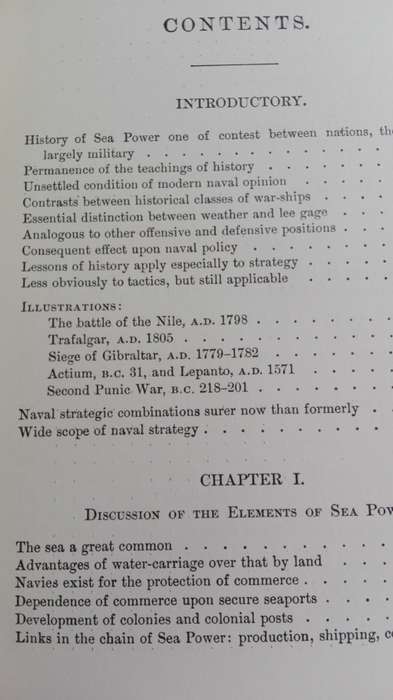 THE INFLUENCE of SEA POWER UPON HISTORY 1660-1783 Capt A T MAHAN D C L , LL D 1890