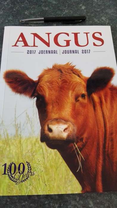 ANGUS 2017 JOERNAAL / JOURNAL 100 YEARS  includes 2017 Breed Review