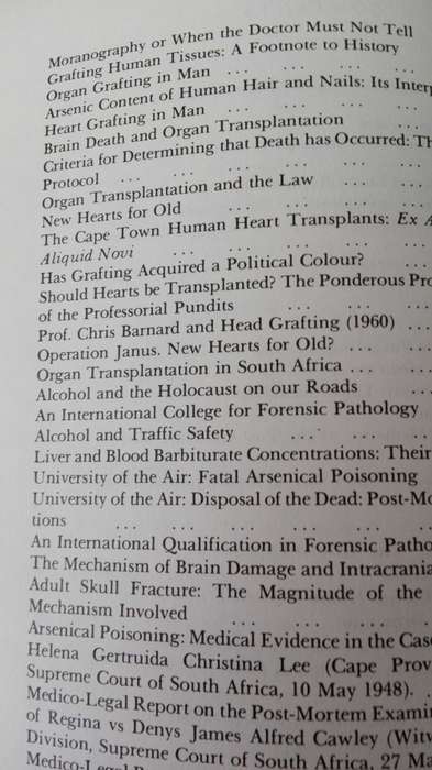 MEDICO-LEGAL MYTHOLOGY and other forensic contributions signed by H A Shapiro edited by I Gordon