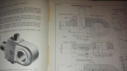 MACHINE DRAWING  Book 1  13th Edition  Enlarged  T Jones ; T G Jones 1912
