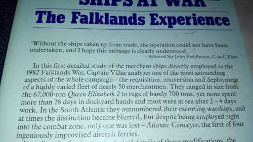 MERCHANT SHIPS AT WAR The Falklands Experience Captain ROGER VILLAR