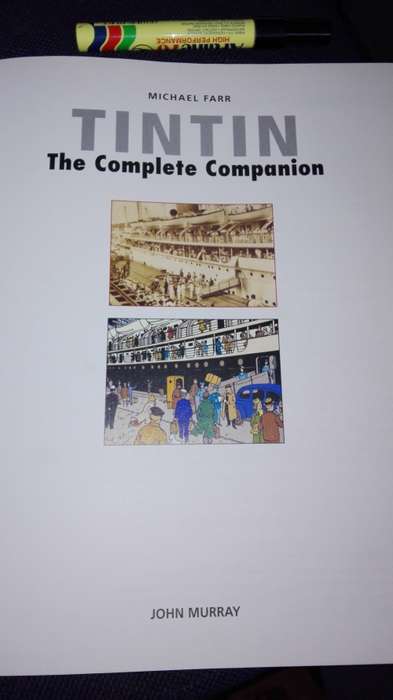 TINTIN THE COMPLETE COMPANION