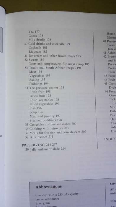 COOK AND ENJOY IT S J A DE VILLIERS Seventh Completely Revised Edition 1992