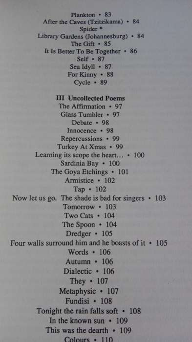 RUTH MILLER POEMS PROSE PLAYS Edited and Introduced by LIONEL ABRAHAMS
