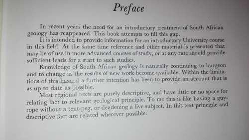 An INTRODUCTION to the HISTORICAL GEOLOGY of SOUTH AFRICA J F TRUSWELL