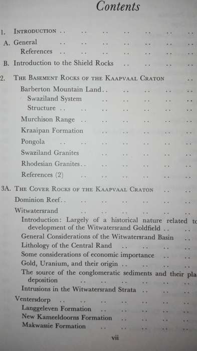An INTRODUCTION to the HISTORICAL GEOLOGY of SOUTH AFRICA J F TRUSWELL