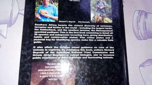 THE SOUTHERN AFRICAN TORTOISE BOOK Revised Expanded Edition Richard C Boycott Terrapins South