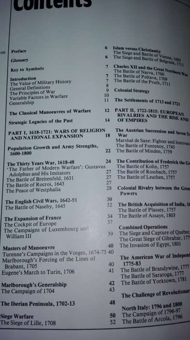 ATLAS of MILITARY STRATEGY  The Art Theory and Practice of War 1618 - 1878 by David G Chandler