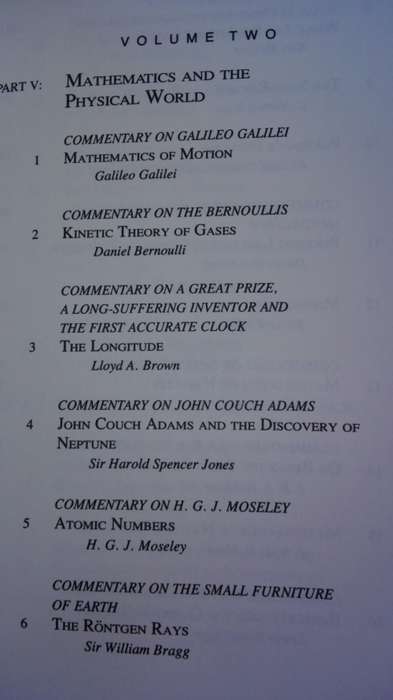 THE WORLD OF MATHEMATICS VOLUME TWO JAMES R NEWMAN