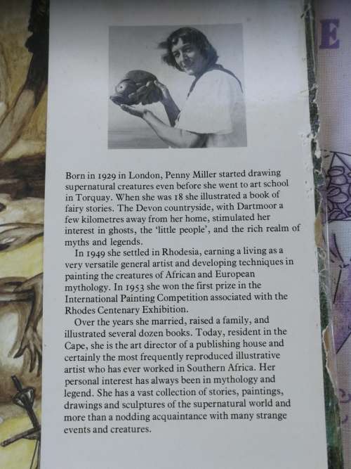 MYTHS AND LEGENDS OF SOUTHERN AFRICA by PENNY MILLER