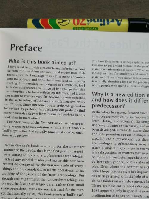 ARCHAEOLOGY AN INTRODUCTION KEVIN GREENE Third Edition Fully Revised 1995