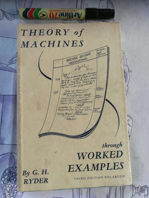 THEORY OF MACHINES through Worked Examples G H RYDER 1959