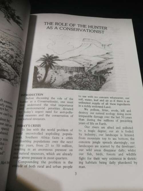 A HUNTERS HANDBOOK TIM IVINS KwaZulu Natal Hunting and Game Conservation