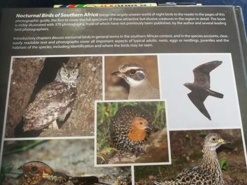 NOCTURNAL BIRDS of SOUTHERN AFRICA JOHN CARLYON PENNY MEAKIN SIGNED OWLS birds birding
