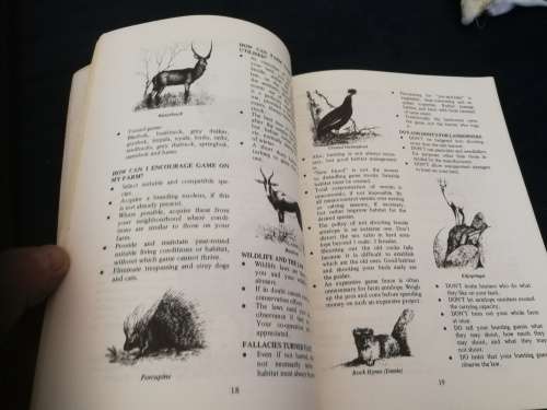 A HUNTERS HANDBOOK TIM IVINS KwaZulu Natal Hunting and Game Conservation