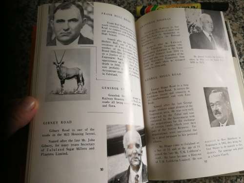 EMPANGENI The Origin of Street Names by and SIGNED BY ACHILLES BOZAS (  collectors edition )