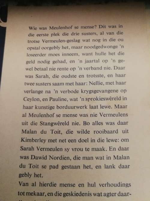 MEULENHOF SE MENSE LINDA JOUBERT 1964