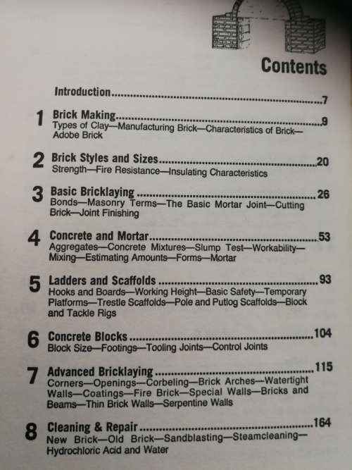 THE BRICKWORKER`S BIBLE  by CHARLES R SELF ( brick laying building construction guide   )