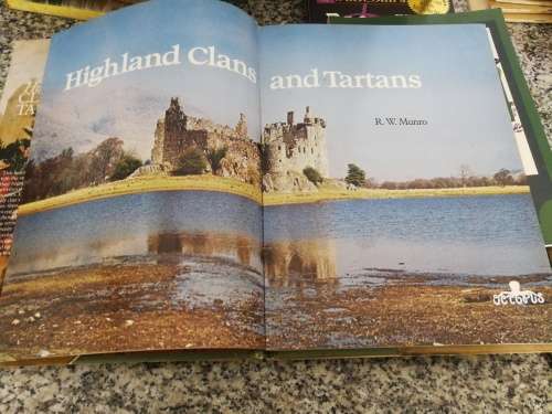 Reserved for Handwoven Artist HIGHLAND CLANS & TARTANS R W MUNRO  ( Scottish Scotland