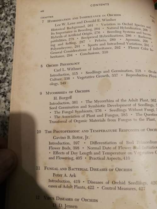 THE ORCHIDS A SCIENTIFIC SURVEY CARL L WITHNER  ORCHID Plants Botany