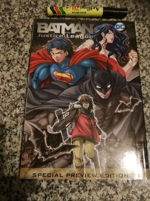 DC COMICS BATMAN & THE JUSTICE LEAGUE Special Preview Edition SHIORI TESHIROGI