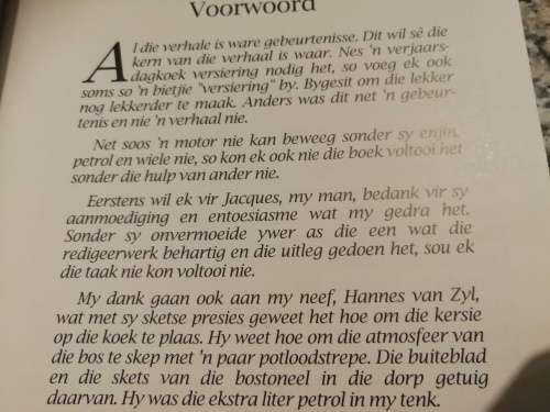 DORP IN DIE BOS Stories Uit MARLOTH PARK JACQUES de VILLIERS  Afrikaans