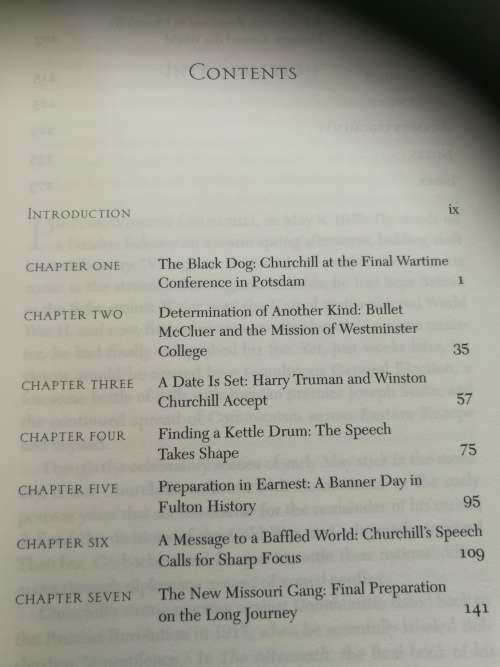 CHURCHILL`S COLD WAR How the Iron Curtain Speech Shaped the Post War World PHILIP WHITE