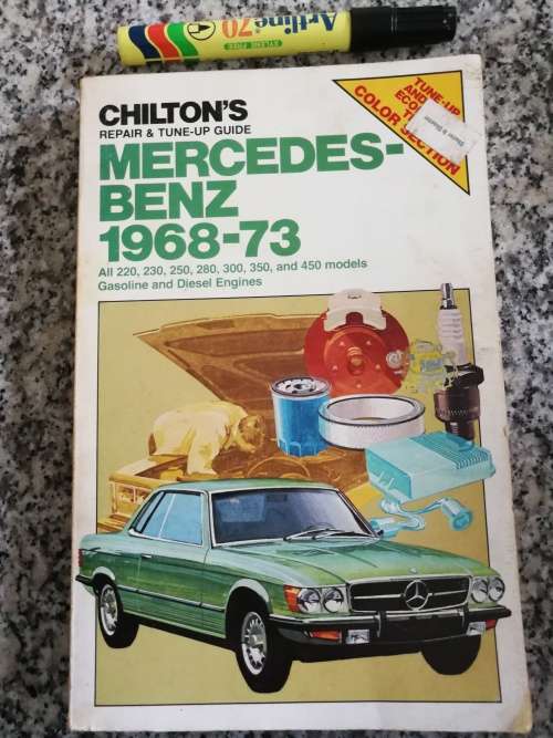 CHILTON`S REPAIR & TUNE-UP GUIDE MERCEDES BENZ 1968-73 ( CHILTONS )