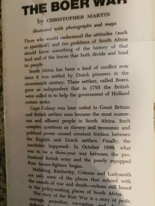 THE BOER WAR CHRISTOPHER MARTIN illustrated with photographs and maps
