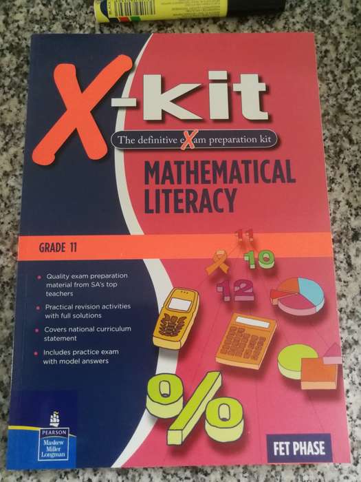 X-KIT MATHERMATICAL LITERACY FET PHASE GRADE 10  ( X KIT XKIT )