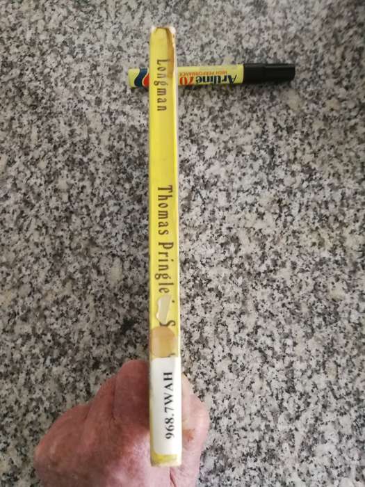 THOMAS PRINGLE IN SOUTH AFRICA  (  note ex library book )