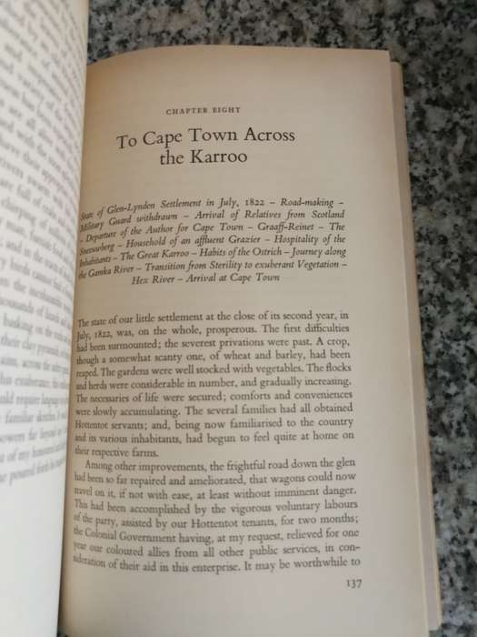 THOMAS PRINGLE IN SOUTH AFRICA  (  note ex library book )