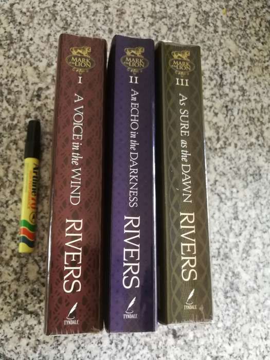 3 FRANCINE RIVERS  Books MARK of the LION SERIES  TRILOGY Books 1 2 and 3 ( complete )