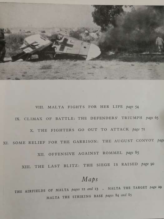 THE AIR BATTLE OF MALTA The Official Account  of the R A F  in Malta 1944 world war two WW2 WWII