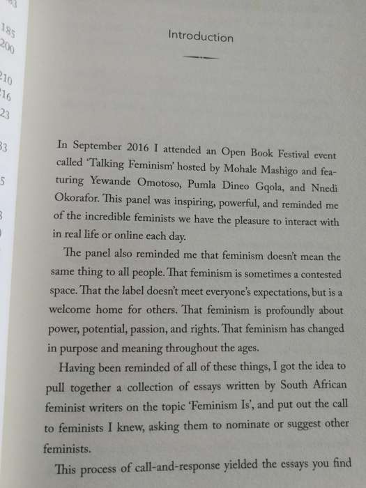 FEMINISM SOUTH AFRICANS SPEAK THEIR TRUTH Edited by JEN THORPE