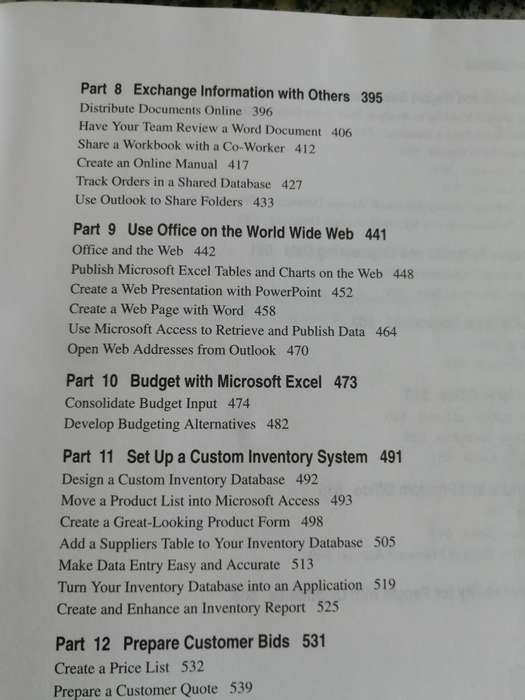 GETTING RESULTS WITH MICROSOFT OFFICE 1997