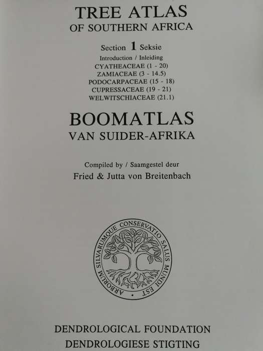 TREE ATLAS OF SOUTHERN AFRICA Section 1 Seksie BOOMATLAS VAN SUIDER AFRIKA Cycads