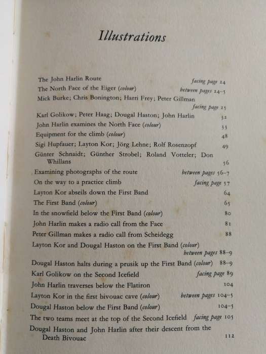 EIGER DIRECT PETER GILLMAN and DOUGAL HESTON 1966 (  Mountaineering mountain climbing