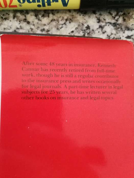 ESSENTIAL CASES IN INSURANCE LAW KENNETH CANNAR